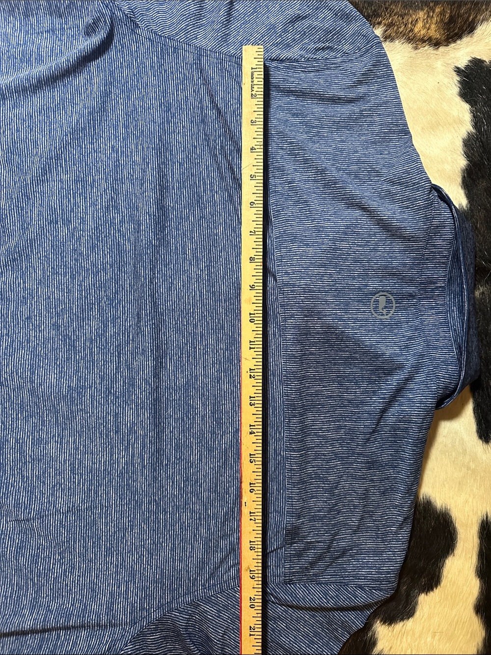 Vineyard Vines Performance Polo, Men's 2XL Blue White Striped Polyester Spandex - Picture 10 of 13